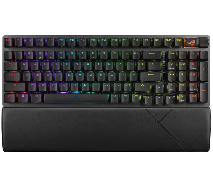 ASUS ROG STRIX SCOPE II 96 WL Snow Switch NX Wireless Gaming Mechanical Keyboard